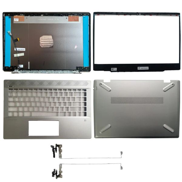 Frames novos para HP Pavilion 14CE TPNQ207 Laptop LCD Tampa traseira superior/moldura/palmrest/base de base/tela inferior