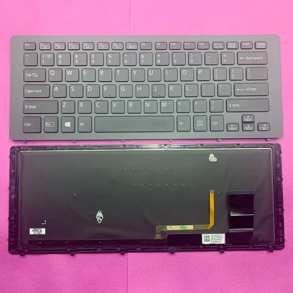 Teclados nos lapsos de fundo dos teclados para o teclado SONY VAIO SVF 15N SVF15N SVF15N100C SVF15N14CXB SVF15N14CXS SVF15N17SGB Layout US