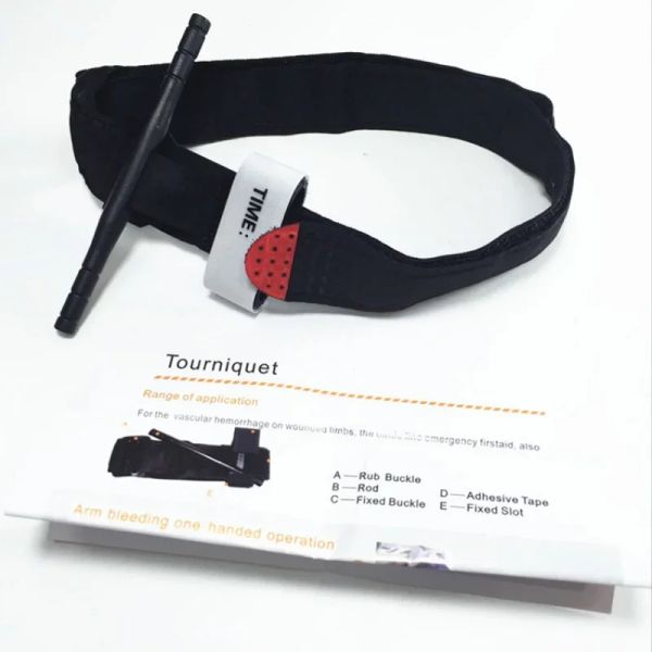 Primeiros socorros de fivela de fivela de fivela ao ar livre Cat bolsa de torneio de sobrevivência de combate tático Bandagem militar Bandagem de emergência Militar Hemostasia Belt1.Bolsa de cinto de primeiros socorros ao ar livre