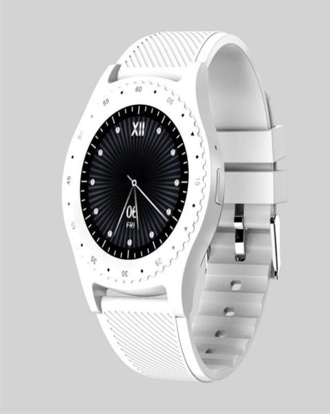 L9 Sports Quartz Pedometre Akıllı Saat bileziği Özel Dial Dial Mens Saatler Konforlu Silikon Bant Bluetooth Müzik Arama Uzak CAM1938189