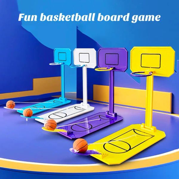 Jogo de basquete de mesa mini jogo de argolas de basquete mini jogo de tabuleiro de basquete para crianças adultos divertidos piser-filho esportivo brinquedo