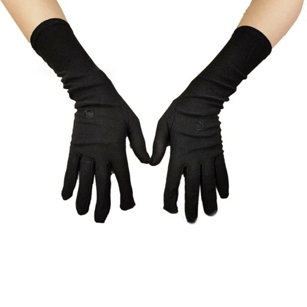 Muslime arabische schwarze Handschuhe für Frauen Sonnenschutz