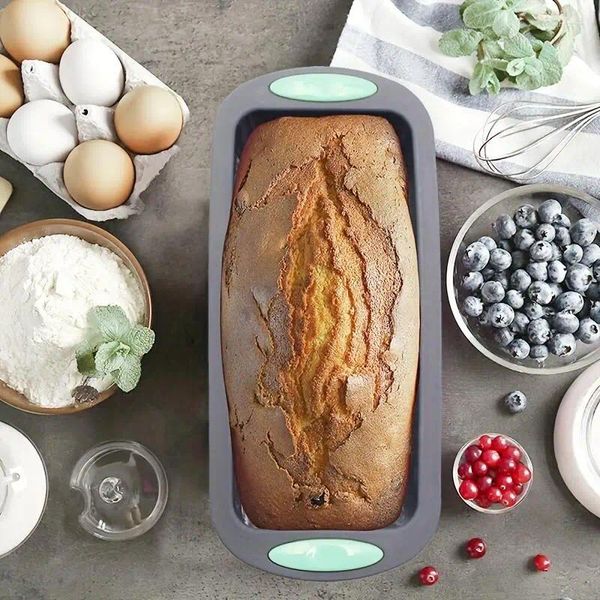 Backformen Set -Werkzeuge Silikonform Baguette Küchenkuchenplatte Toast Ofen Werkzeugversorgungen