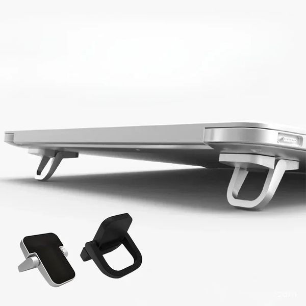 Laptop -Stand für Computertastaturhalter Mini Tragbare Beine Laptop Ständer für MacBook Huawei Xiaomi Notebook Aluminium Support