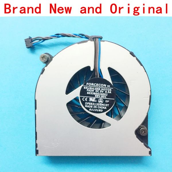 Pads New Laptop CPU COLING FAN Охладитель Radiator Notebbook для HP Elitebook 4530S 4535S 4730S 6460B 6465B 6470B 8460P 8460W 8470P 8470W