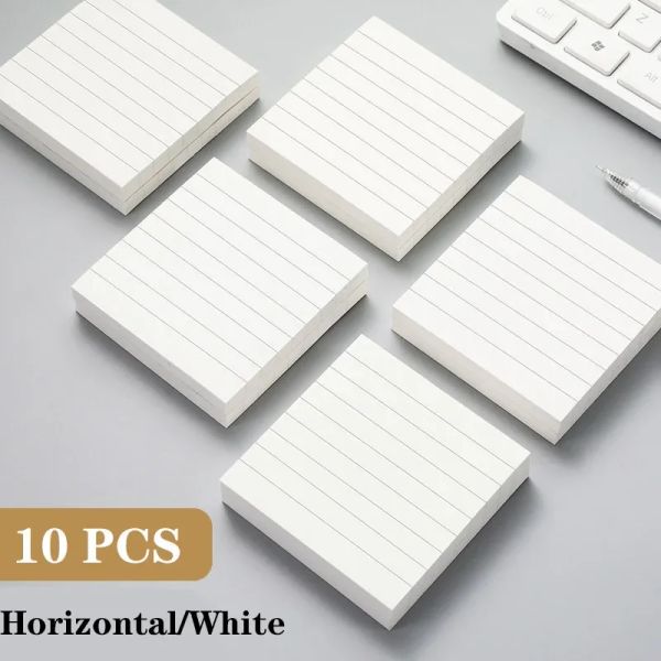 5/10 PCs Básico 80 folhas Memorando Post Post Markmark Notas adesivas It Sticks Sticky Notes Notepad Stationery Office School Supplies