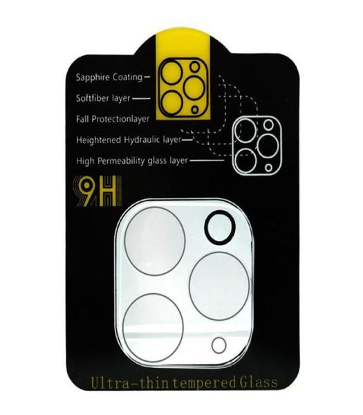 Film per la protezione della fotocamera Protector Glass temperato per iPhone 14 13 12 11 8 7 6 Pro Max Mini 3D HD Clear Clear Resistente Protezione posteriore 2694830