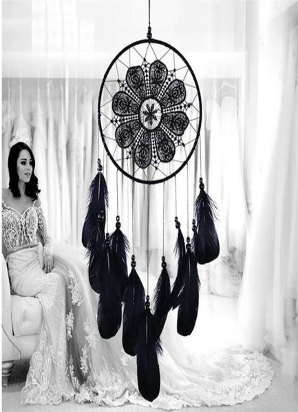 Indian Style Dreamcatcher handgefertigte Windspiele Hängende Anhänger Dream Catcher Home Wall Art Hangings Dekorationen GA4426937608