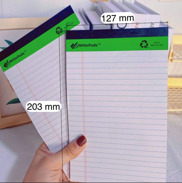 A4 A5 Tear-Off Notebook 50 Para Not Defteri Günlük Çizelge Memo Pad Yapılacaklar Düzenlenmiş Kitap Beyaz Sarı Kağıt Öğrenci Okul Malzemeleri