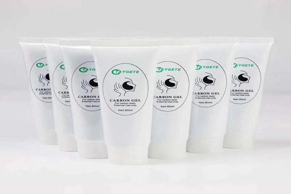 Laser Creme de carbono Black Doll Pore Limpador de limpeza profunda máscara de lama preta Remoção de negra de carbono Gel rejuvenesce