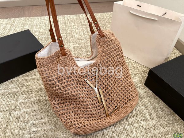 Y L 24SS Тот-сумки дизайнерская сумка женщин роскошная сумочка Раффиас
