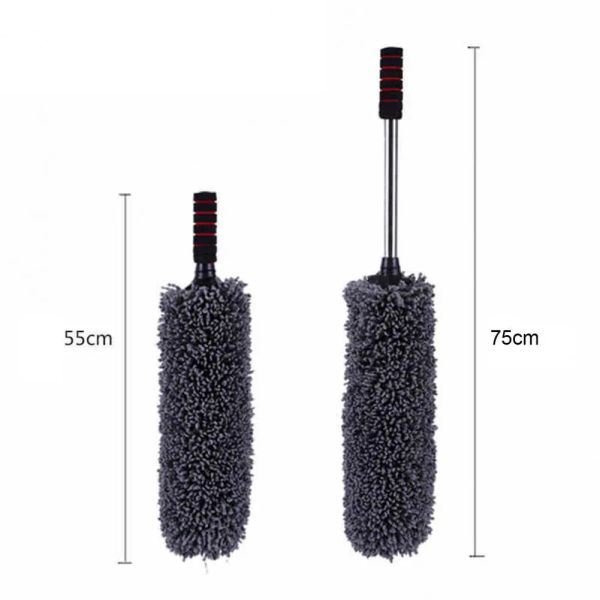 MOP de cera de carro Multifuncional absorvente absorvente Dual Poeira Remoção de pó Microfiber Wash Mop Brush Auto Peças para veículo