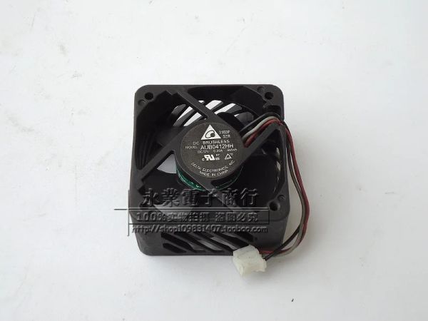 Soğutma Delta AUB0412HH BW45 DC 12V 0.20A 3WIRE 3PIN CONNTORE 40X40X25MM Sunucu Kare Soğutma Fanı