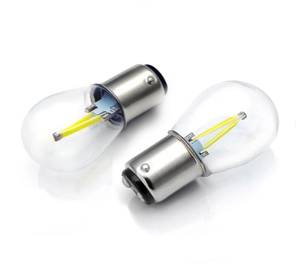 2pcs 1157 Luzes de freio LED Bay15D Super brilhante P215W Bulbos de carro LED LUZ AUTOMENTO LIGHT SOOR AMARELO BRANCO 12V8888543