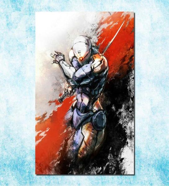 Metal Gear Solid v Phantom Pain Art Art Silk Canvas Print 13x20 24x36 дюймов Game Wall3716454