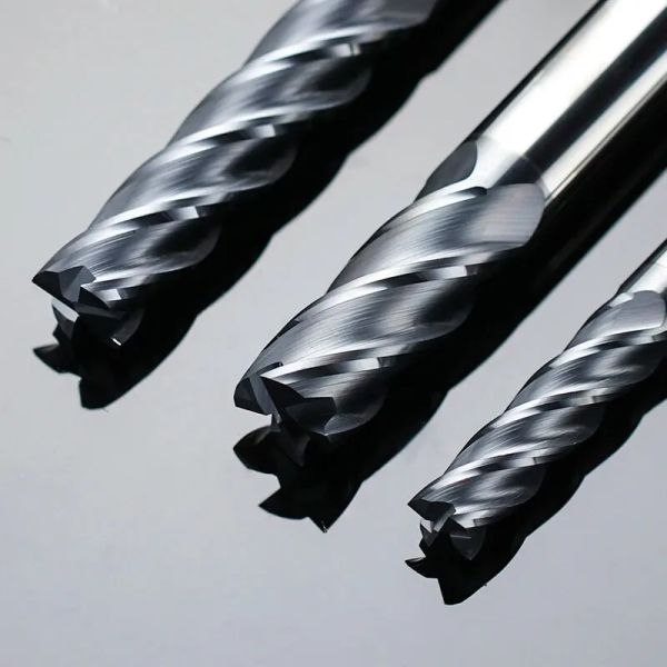 Cutter de moagem XCAN 4 bit de roteador de flauta 2-12mm Mill de extremidade de carboneto HRC 55 TIALN CNC MACHANTE FERRAMENTAS DE MACHING Mills