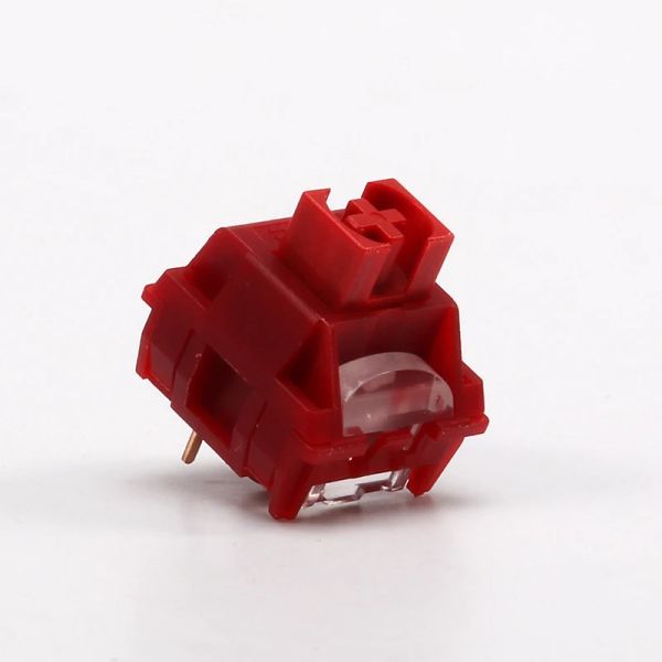 Accessoires TTC Roaring Flame Red Switch 53GF 3Pins Lineare Schalter 24,5 mm Feder für mechanische Tastatur DIY