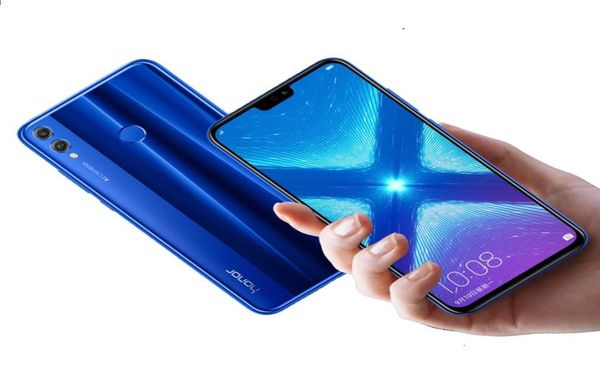 Originale Huawei Honor 8x 4G LTE cellulare telefono 4 GB RAM 64 GB 128GB ROM KIRIN 710 OCTA CORE Android 65Quot a schermo intero 200 MP AI Fing4704296