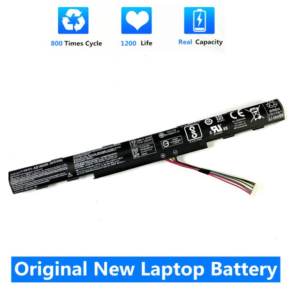 Batterien CSMHY Original 2800mAh AS16A5K Laptop Batterie für Acer Aspire E5 Serie E15 E5575G E5475G 523G 553G N16Q2 TMTX40 AS16A8K