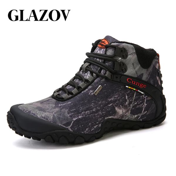 Stiefel Militärarmee Männer Stiefel Wintermodes wasserdichte Outdoor -Schuhe atmungsaktive Leinwand Tomouflage Taktische Kampfstiefel Wüstenstiefel