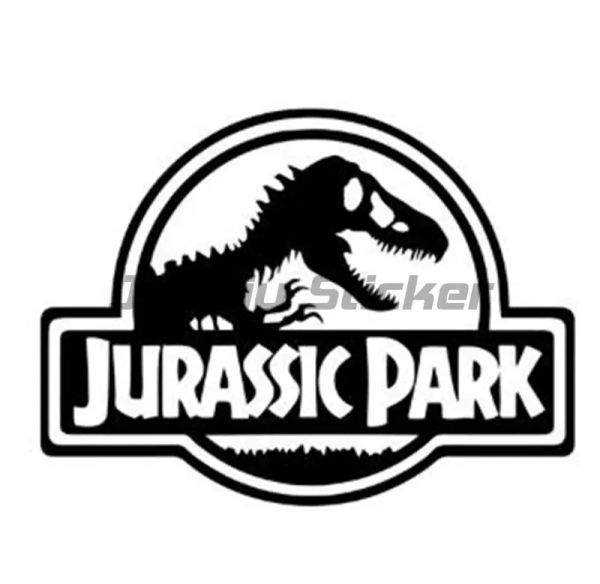 Парк юрского периода Динозавр Творческий наклейка для автомобилей, бамперов, автомобильный мотоцикл логотип логотип для ноутбука.