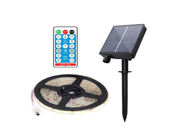 Solar LED Strip Light Flexible Strip Fairy Light Multicolor LED Outdoor und Innenräume wasserdichte IP65 Garden Deco9998193