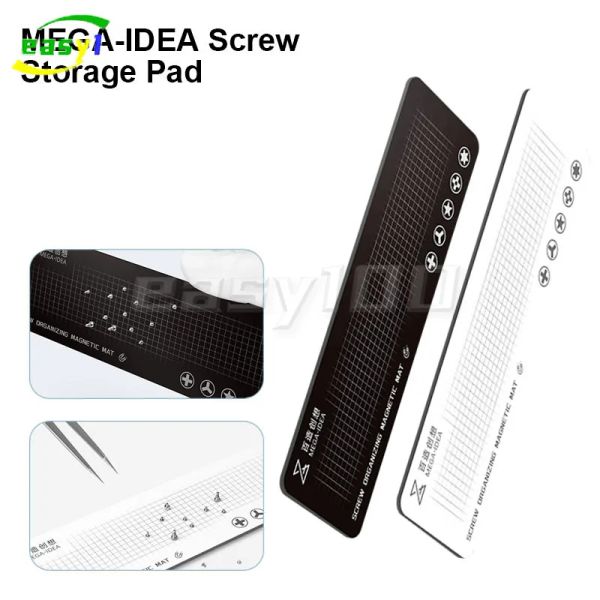 Qianli Mega-Idea Universal Magnetic Repair Vints Pad с двойной боковой организации по техническому обслуживанию мобильных телефонов Организатор