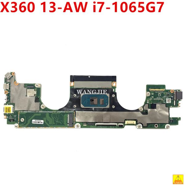 Placa -mãe usada para HP Specter X360 13AW Placa -mãe com SRG0N SRGKK DA0X3ABAG0 L71986601 L71986001