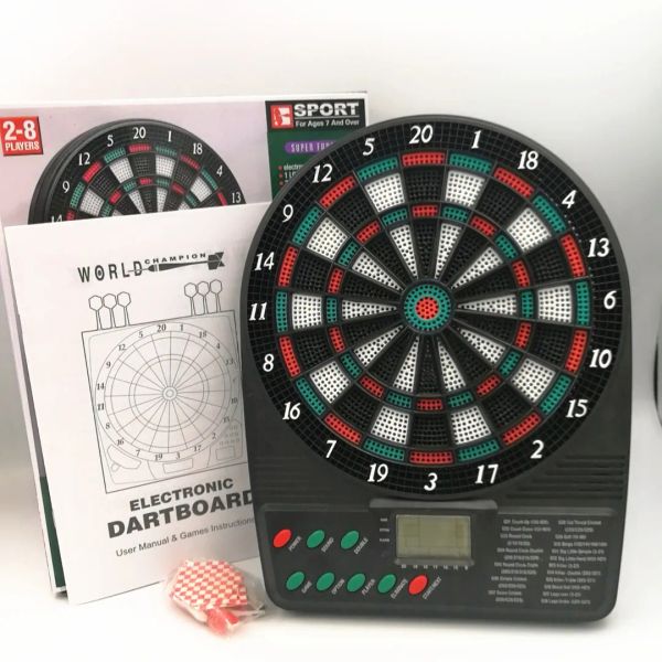 Pontuação automática Mini tabela Electronic Dart Plate Target Plástico Lazer e entretenimento 18 tipos de jogos 159 jogabilidade