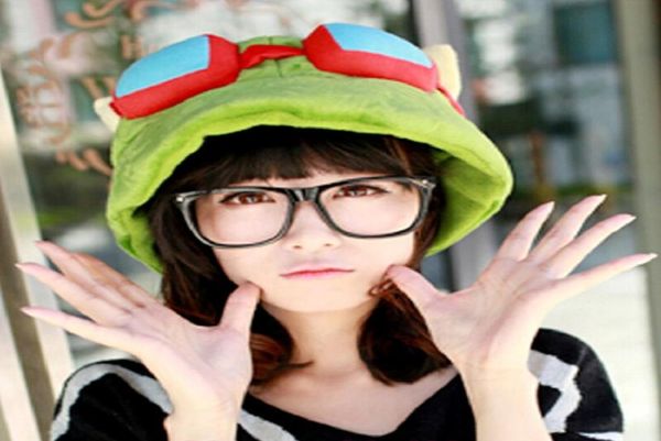 Лига игровых шляп Legend of Legends Cosplay Hat Hat Teemo шляпа плюшевый хлопок плюшевые toys7390252