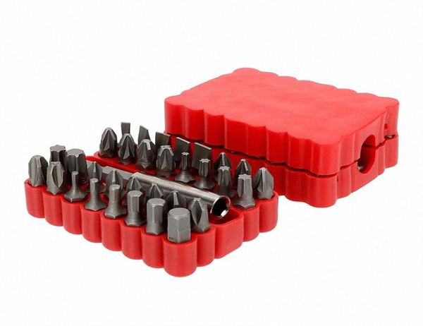 Niceyard Extension Bit Halter Schraubendreher -Bits Handwerkzeuge 33 in 1 passenproof Sicherheitsbit Magnetic Torx Star Hex Kit FVKv68368997602061