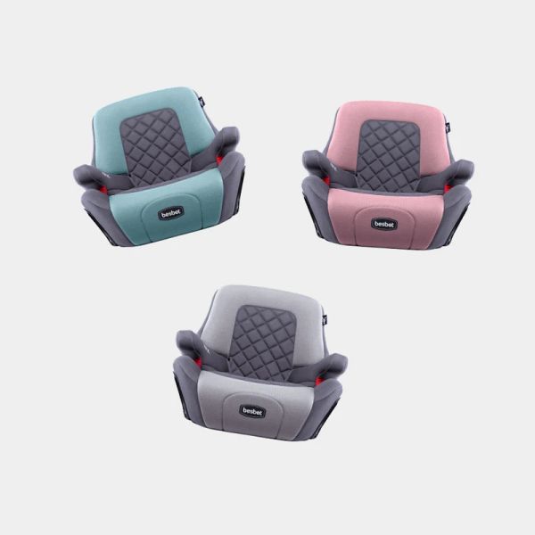 3-12 anos de idade portátil bebê assento de carro infantil Isofix interface Booster Seat for Beable