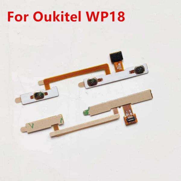 Novo original para OUKITEL WP18 5.93 polegadas do lado do celular FPC Botões de volume de energia do cabo FPC Acessórios para reparo flexível