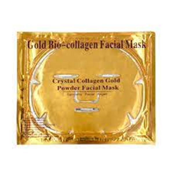 24k Golden Collagen Gesichtsmaske verbessert den Kollagen -Syntheseprozess und feuchtigkeitsfeuchtigkeitsspendend