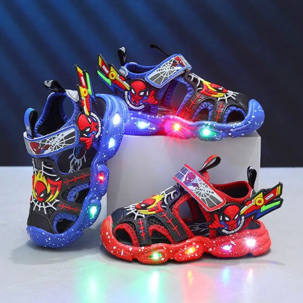 Sneakers LED Lights Kinder Sandalen Sommer Boys