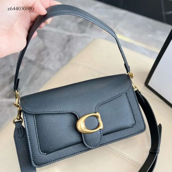 Coache Bag Designer Bag Tabby Bag Tote Girls Coaches Bag Womens Buds Bag Top Caffice Color Color Bag с цепью Coa Real Pickup Buckle Макарон маленькая сумка 495