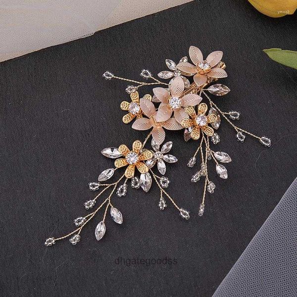 Clip per capelli Bride Chieno esplosione in lega Floro Catch Decorazione del filo Chuck Super Fairy Hairpin Female.