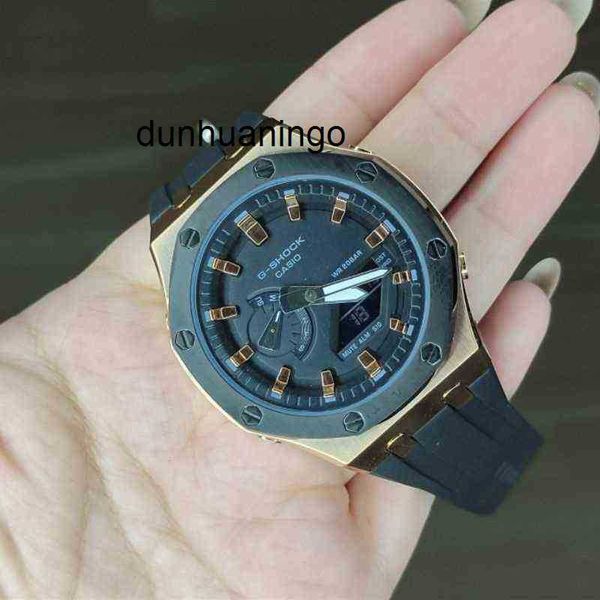 Для Mens Luxury Mechanical Watch Shock Custom Copity Black Bronze Autolight Free Designers Designers.