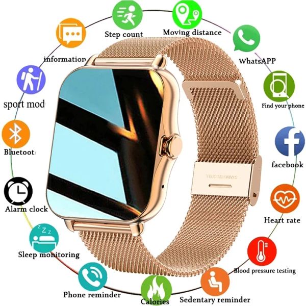 Watches Women Smart Watch Men 1.69 