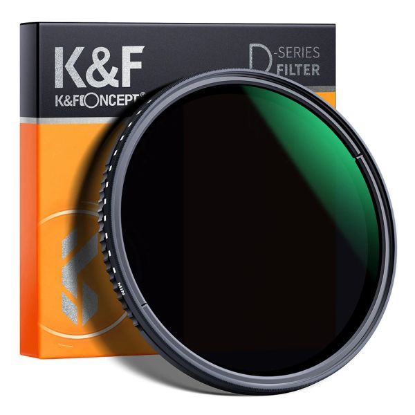 Acessórios K f Conceito ND8ND2000 ND Filtro para densidade neutra variável da lente da câmera com revestimento multiresistente 37/40.5/55/67/72/77/82mm