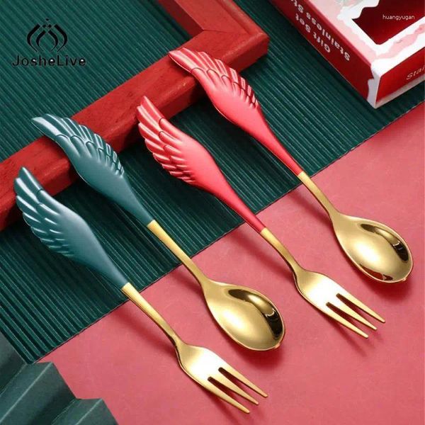 Conjuntos de utensílios de jantar 1pcs colher café sorvete de doce cozinha de cozinha sobremesa