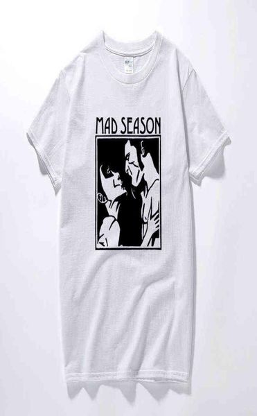 Mad Season sopra maglietta Music Grunge Rock Alice in catene che urlano alberi nuovi uomini estivi abbigliamento da uomo in cotone maglietta Euro Size G128114525