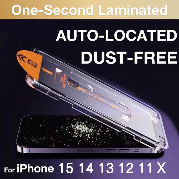 Для iPhone 15 Pro Max 14 плюс 13 12 11 XR XS x Dust Dust Бесплатный экран.