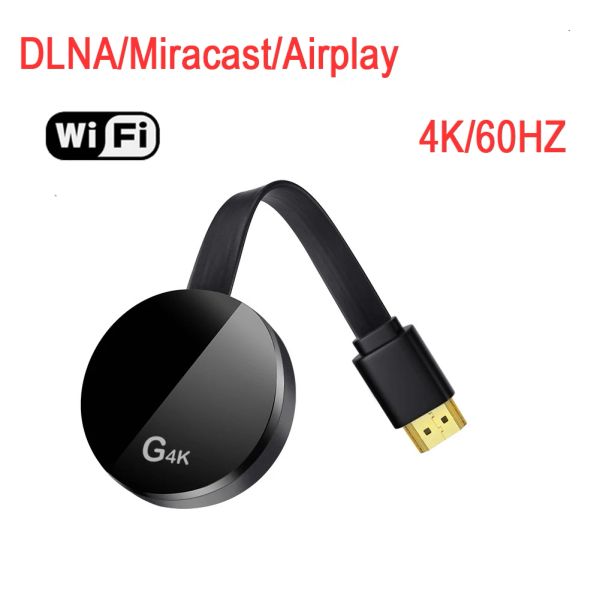 Box 2.4g 5G Беспроводной дисплей 4K 1080p Full HD Miracast/Screen Mircoring TV Stick Dlna/Airplay Casting Media Streamer для Android/iOS