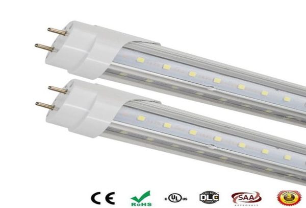 10 PC 4ft LED Işıklar LED VSHAPED 28W Tüpler Işık SMD 2835 LED Tüp T8 G13 Floresan Tüp Lambası AC85265V UPS FEDEX3367356