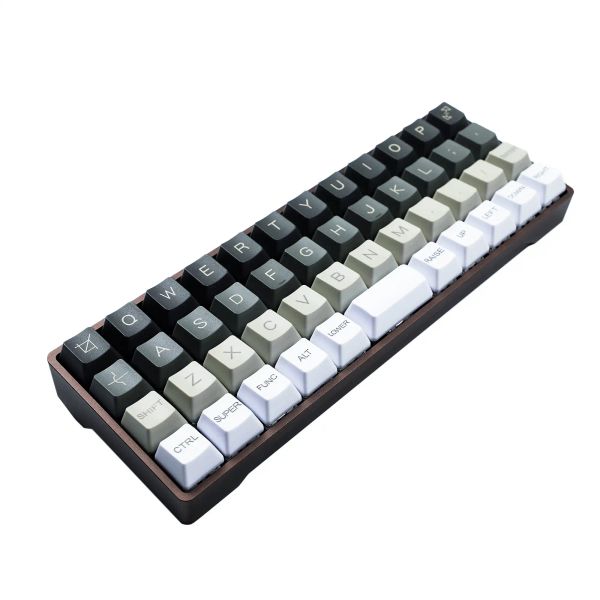 Zubehör OEM 40% 40 KeyCap |Carbon White Laserched Blank PBT Keyset |Planck NIU40 Preonic Air40 |Für MX MECHICAL Tastatur DIY
