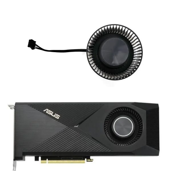 Pads brandneu 75mm 4Pin PLB07525B12H CF7525U12D RTX3080 GPU -Kühlventilator Asus Turbo RTX 3070 Ti 3080 3090 Turbo Graphics Card Lüfter