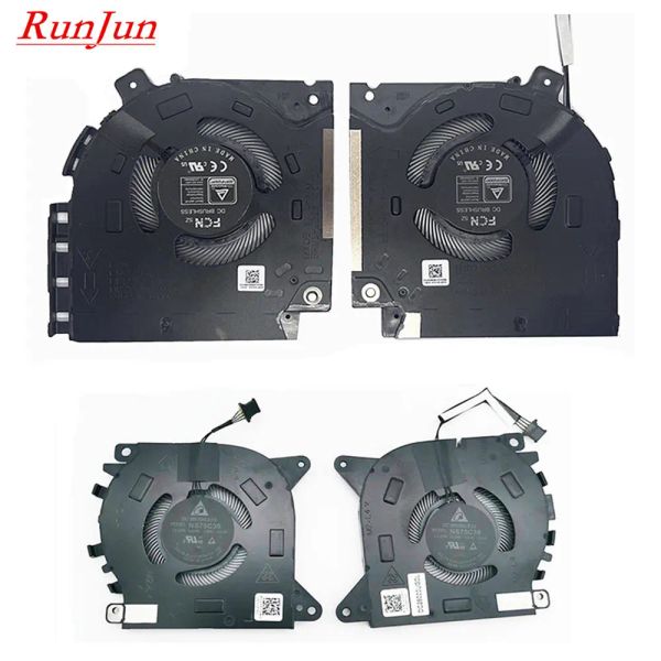 Pad per Dell Alienware X15 R1 Freve di raffreddamento P111F P111F001 RTX30 NS75C39 20L03 NS75C38 20L02 07M2CV 02H5HD 082VD4 0V0G61