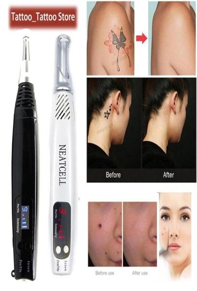 Professioneller Laser SFP101 PICOSECOND PEN ACNE Tattoo Laser Pen Freckle Acne Mole Dark Spot Pigment Tattoo Entfernungsmaschine 2105181125276