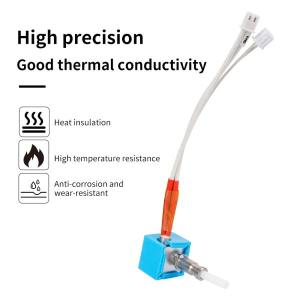 24V 40W KOBRA HOTEND J-CAPEL HOT HOT CARTURIGHATEMENTO PARA ENERYCUBIC KOBRA HOTEND PRIMEIRA CABEÇA 3D PARTS IMPRESSORA 3D Extrusora